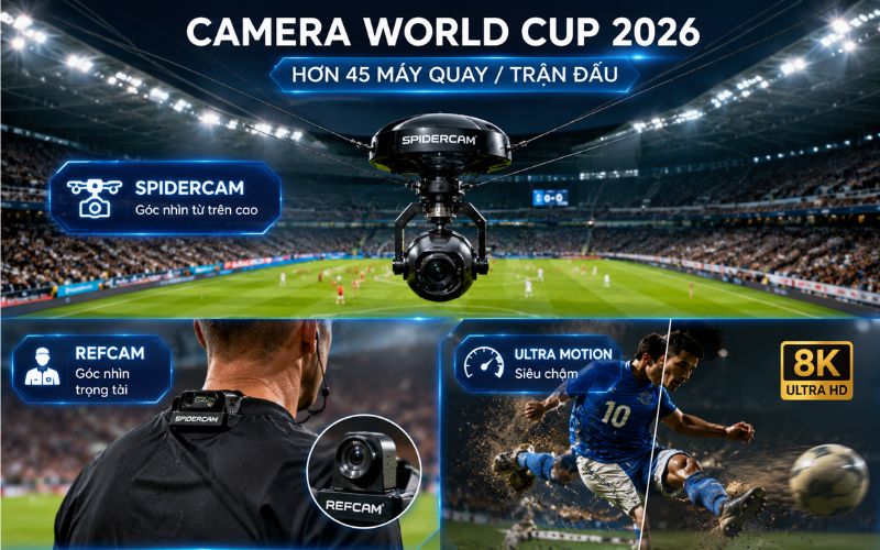 Hệ thống camera World Cup 2026
